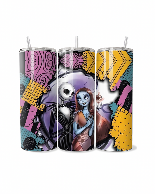 Jack & Sally 20oz Tumbler
