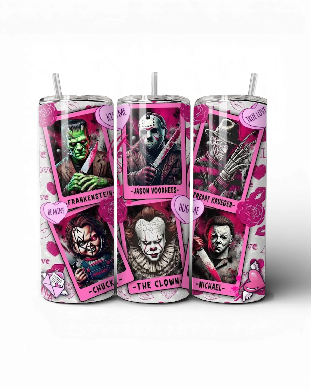 Valentine Horror Crew 20oz Tumbler