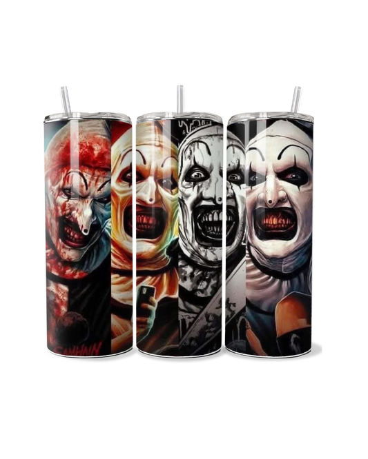 Bloody Clown Slides 20oz Tumbler