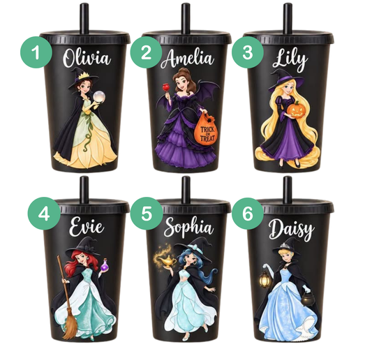 Halloween Princess’s 12oz Cold Cup