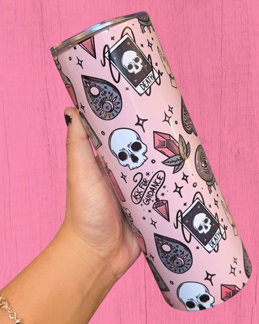 Rose Quartz Themed 20oz Tumbler