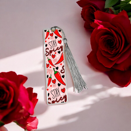 Stay Spicy 12cm x 4cm Bookmark