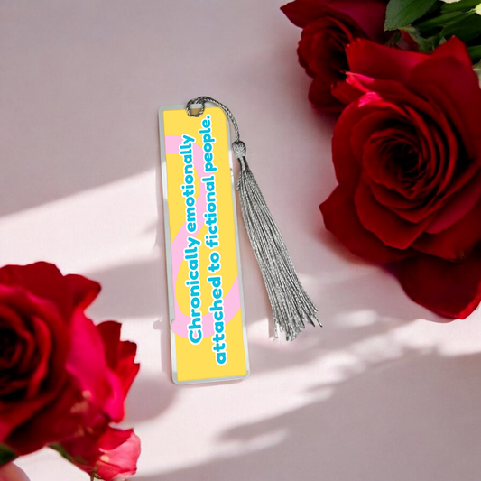 Emotionally Attached 12cm x 4cm Bookmark