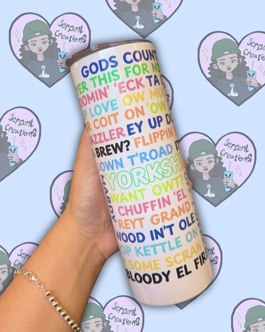 Yorkshire Sayings 20oz Tumbler