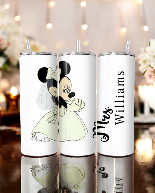 Bride Cartoon 20oz Tumbler