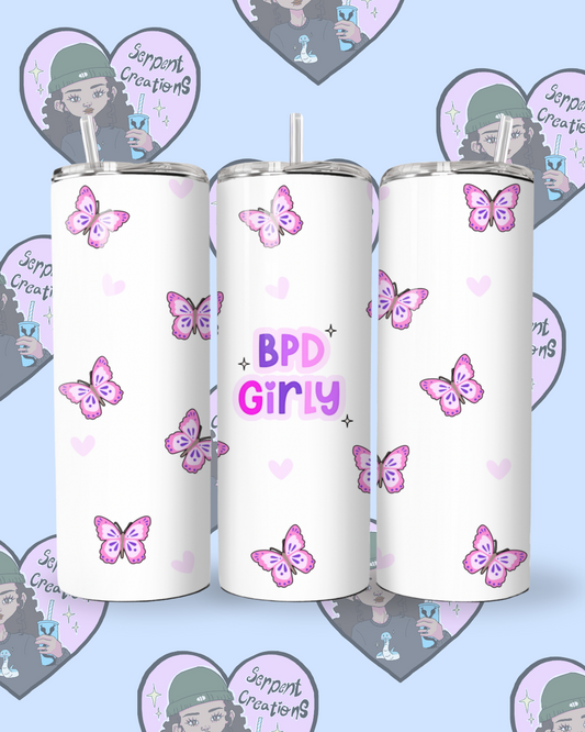 BPD Girly 20oz Tumbler