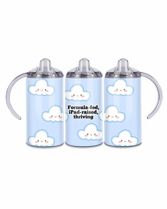 iPad-raised 12oz Sippy Cup