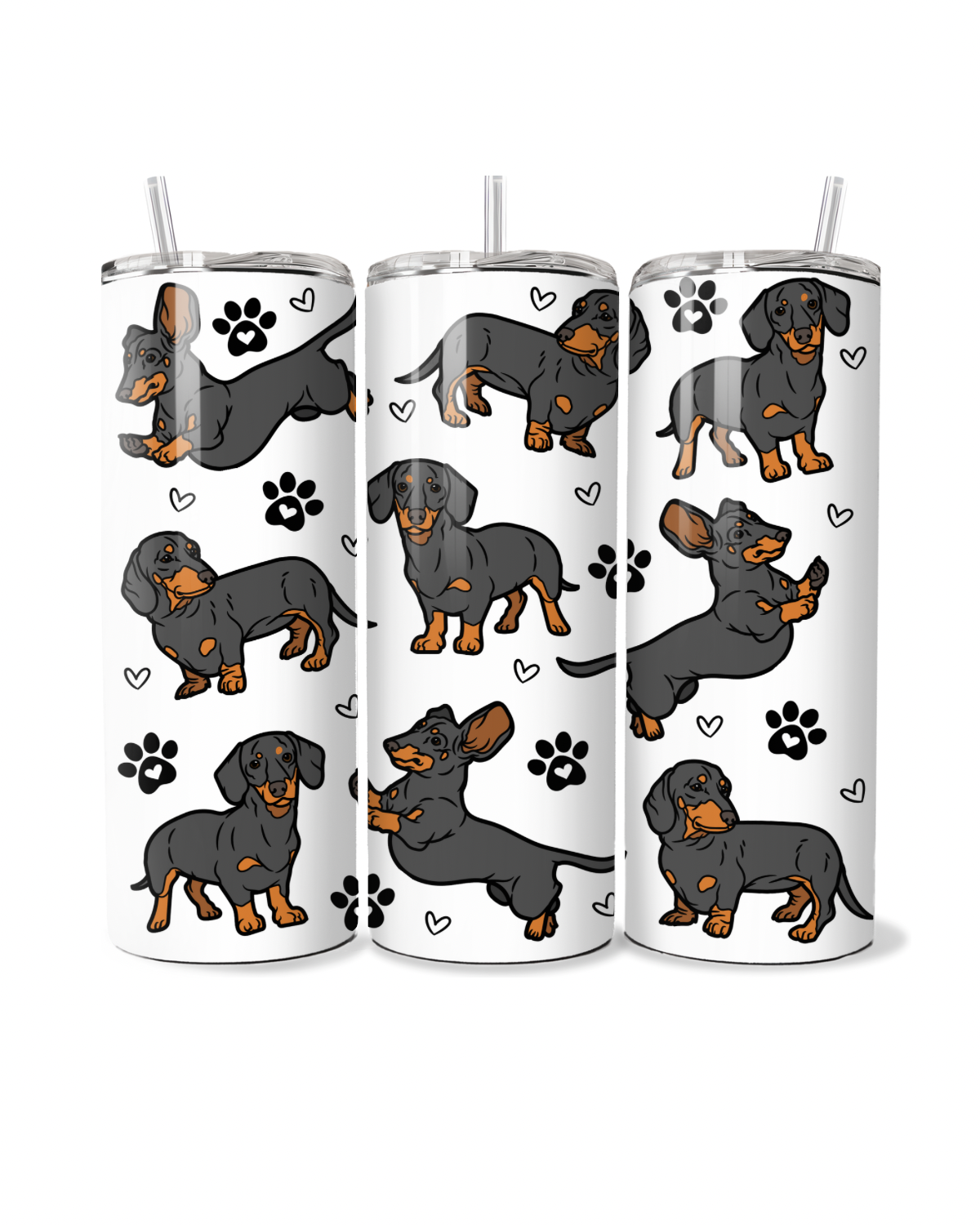 Dachshund Love 20oz Tumbler