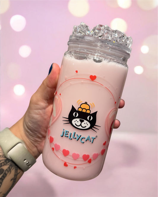 Jellycat Pink Milk 16oz Snowglobe
