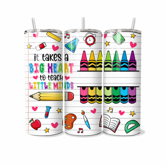 Teacher Tumbler - Add a name - Serpent Creations