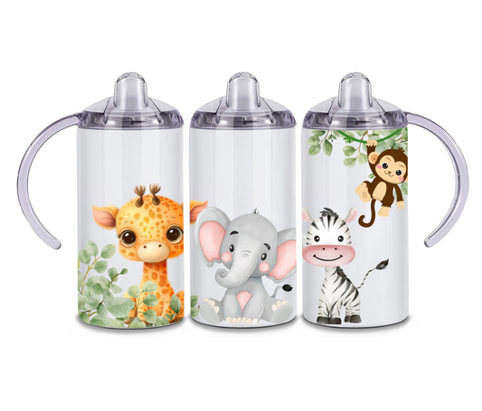 Friendly Animals 12oz Sippy Cup - Serpent Creations