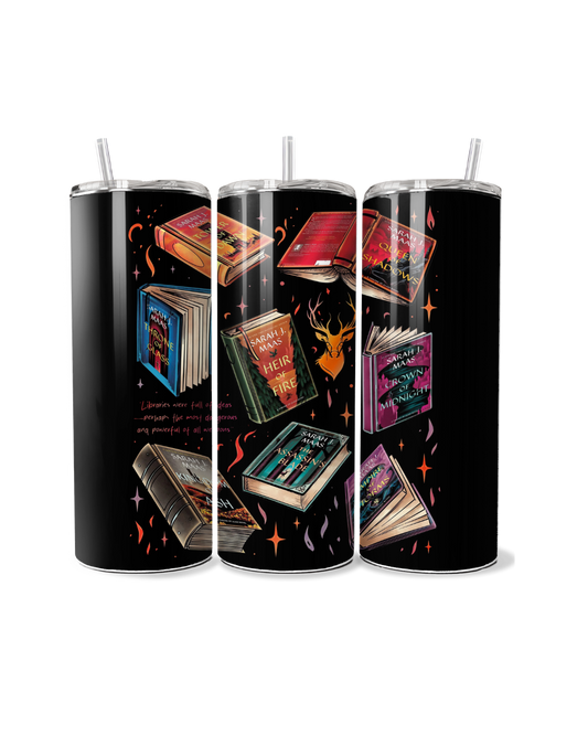 Book Collection 20oz Tumbler