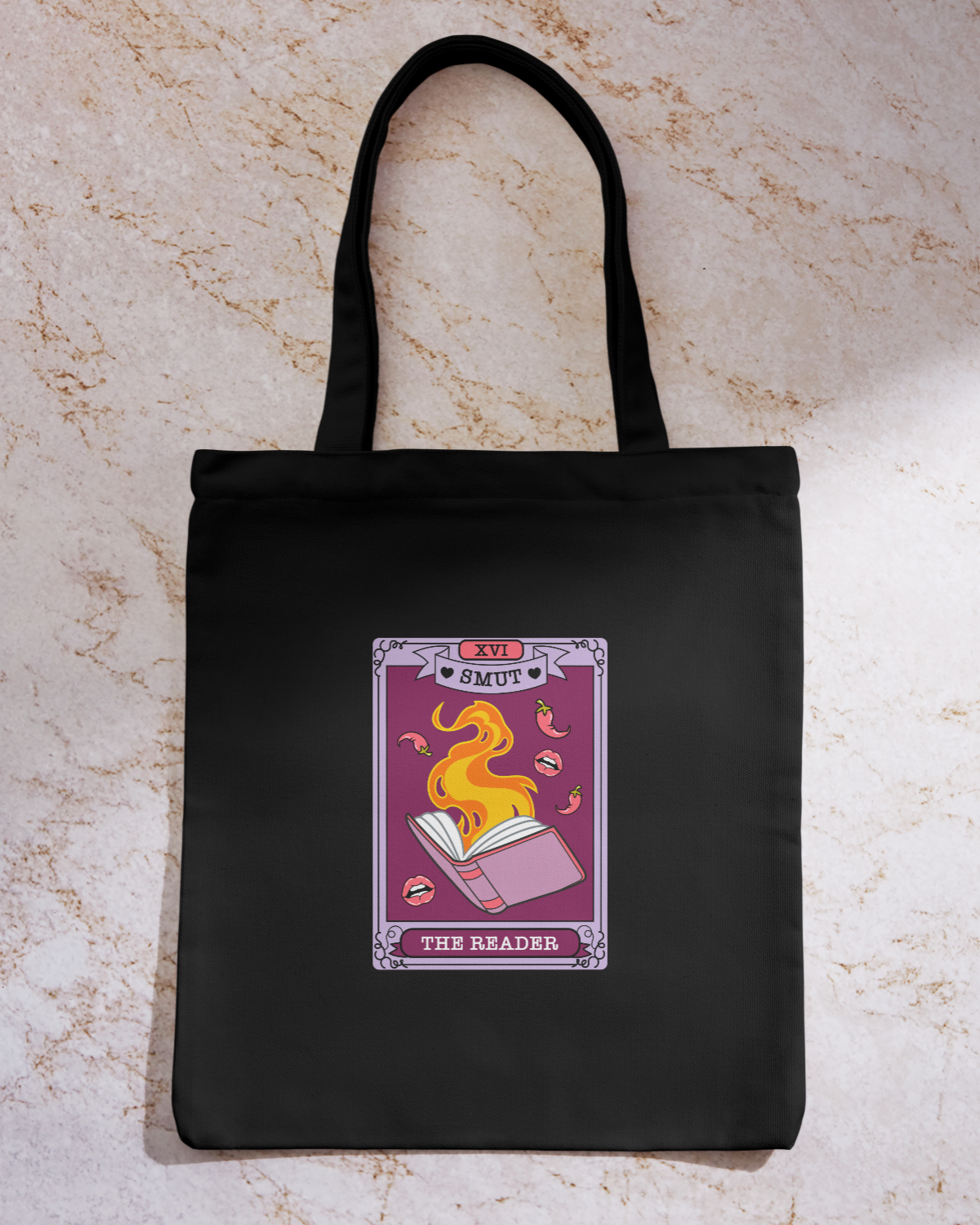 Smut Tarot Card Tote Bag