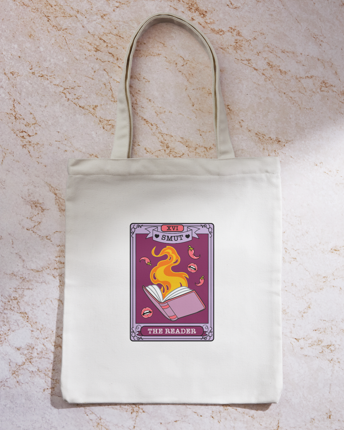Smut Tarot Card Tote Bag