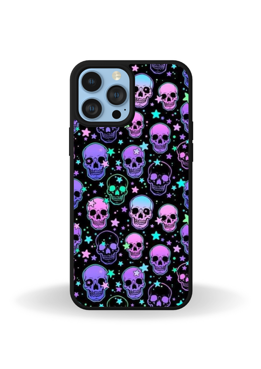 Purple Skulls Phone Case